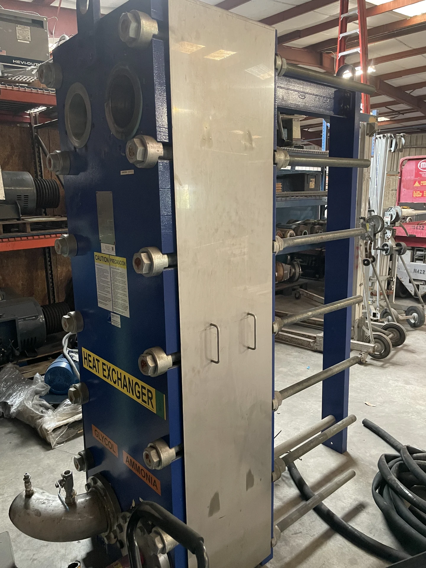 GEA Plate and Frame Heat Exchanger : Ton 180 : Ammonia : Item #V21211 - Image 4