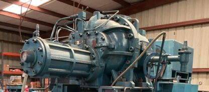 Kobe Screw Compressor and FES 700 HP Motor : Item#: C55566 - Image 2