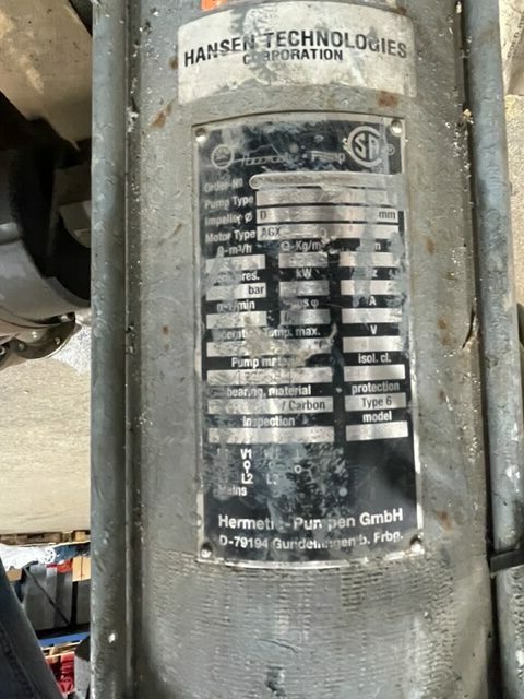 (2) Hansen Ammonia Pumps: Item# P31075 - Image 4