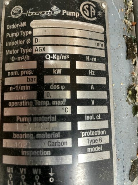 (2) Hansen Ammonia Pumps: Item# P31075 - Image 6