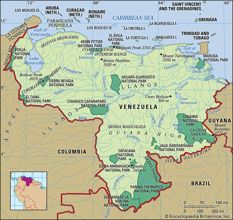 Venezuela-map