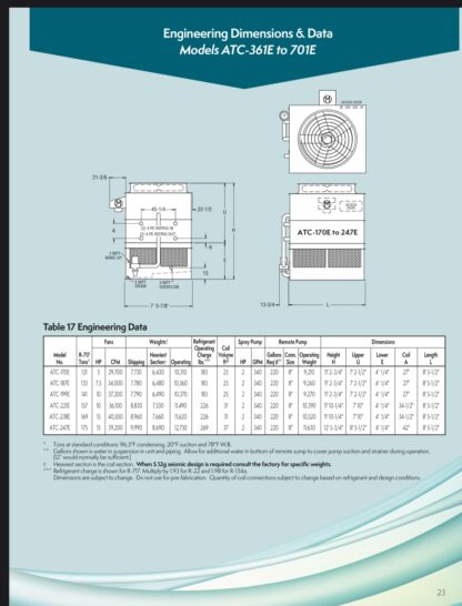 170 Ton Ammonia Evapco Condenser: Item#: CT96013 - Image 7