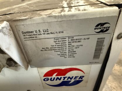 Guntner 10 Ton Medium Temp-2 Fan Ammonia Evaporator: Item# E58203 - Image 16