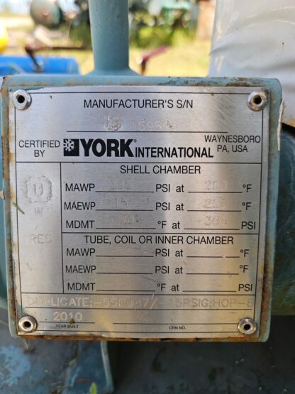York Vertical Recirculator  Vessel: Size: 36” X 9’ tall: Item#:  V43349 - Image 20