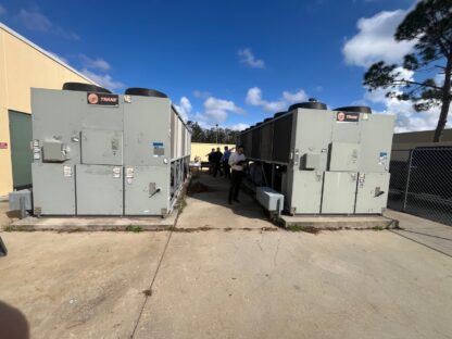(2) 250 TON Trane Air Cooled Chiller: Model RTAC 250: Item#: CT78411