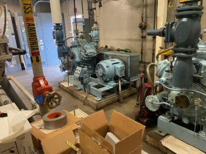 Mycom N6WB compressor with 100 HP ammonia compressor package: Item#:C98977 - Image 3