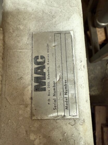 MAC Air Compressor: Item#: AIR38072 - Image 3