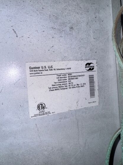 Guntner Freon 2 fan evaporators: Item#: E13450 - Image 5