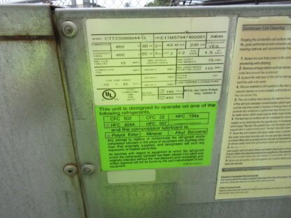 22 HP Low Temp Kramer Freon Condensing Unit: CU5414 - Image 6