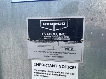 Evapco  60 Ton low temp  Evapco freezer evaporator Post: Item #: E23351 - Image 6