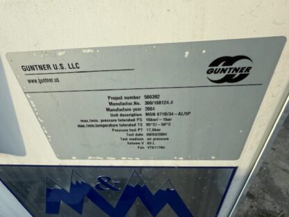 Guntner 3-fan Glycol Evaporators: Item# E94914 - Image 12