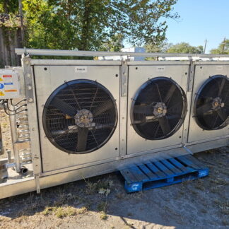 (2) Colmac Ammonia Evaporators: 3 fan: Medium Temp: Item#: E23419