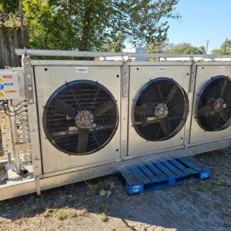 Colmac Coil 3 fan 13 Ton medium temp ammonia  evaporators - E 77771