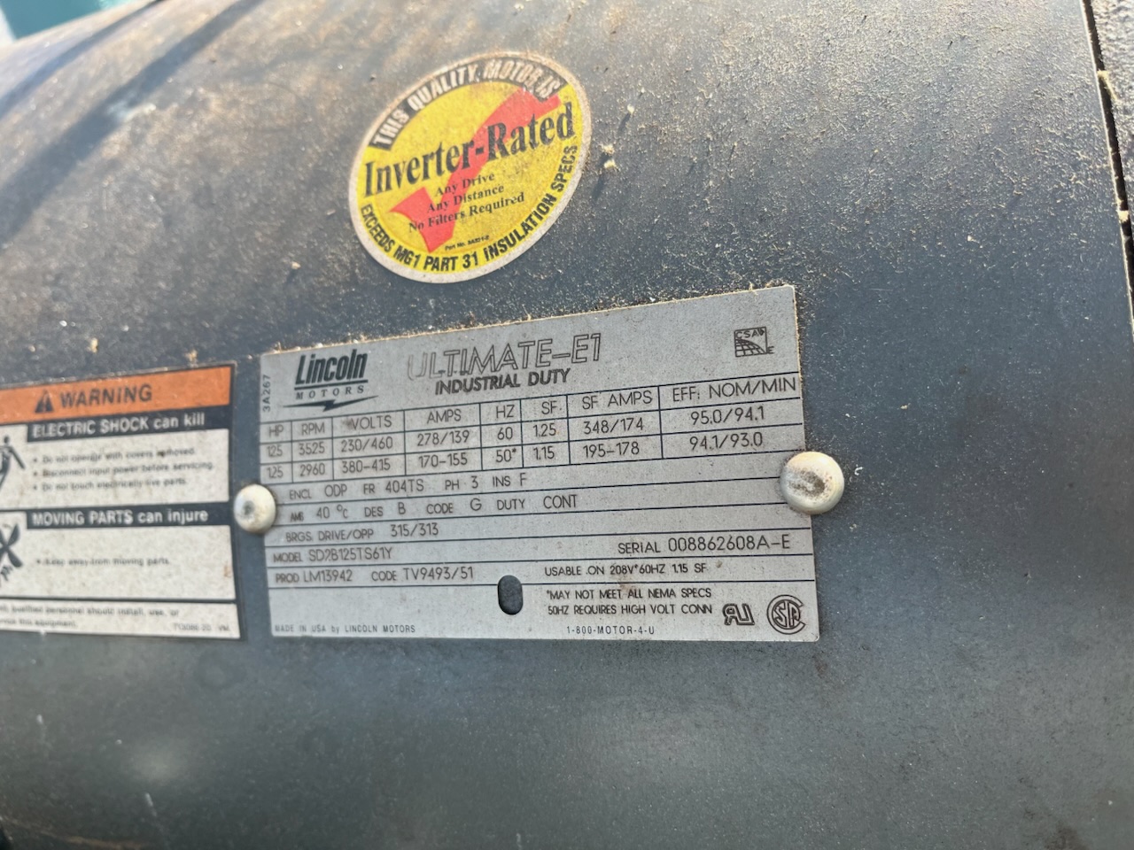 Frick Freon Screw Compressor Package: Item# C54135 - Image 7