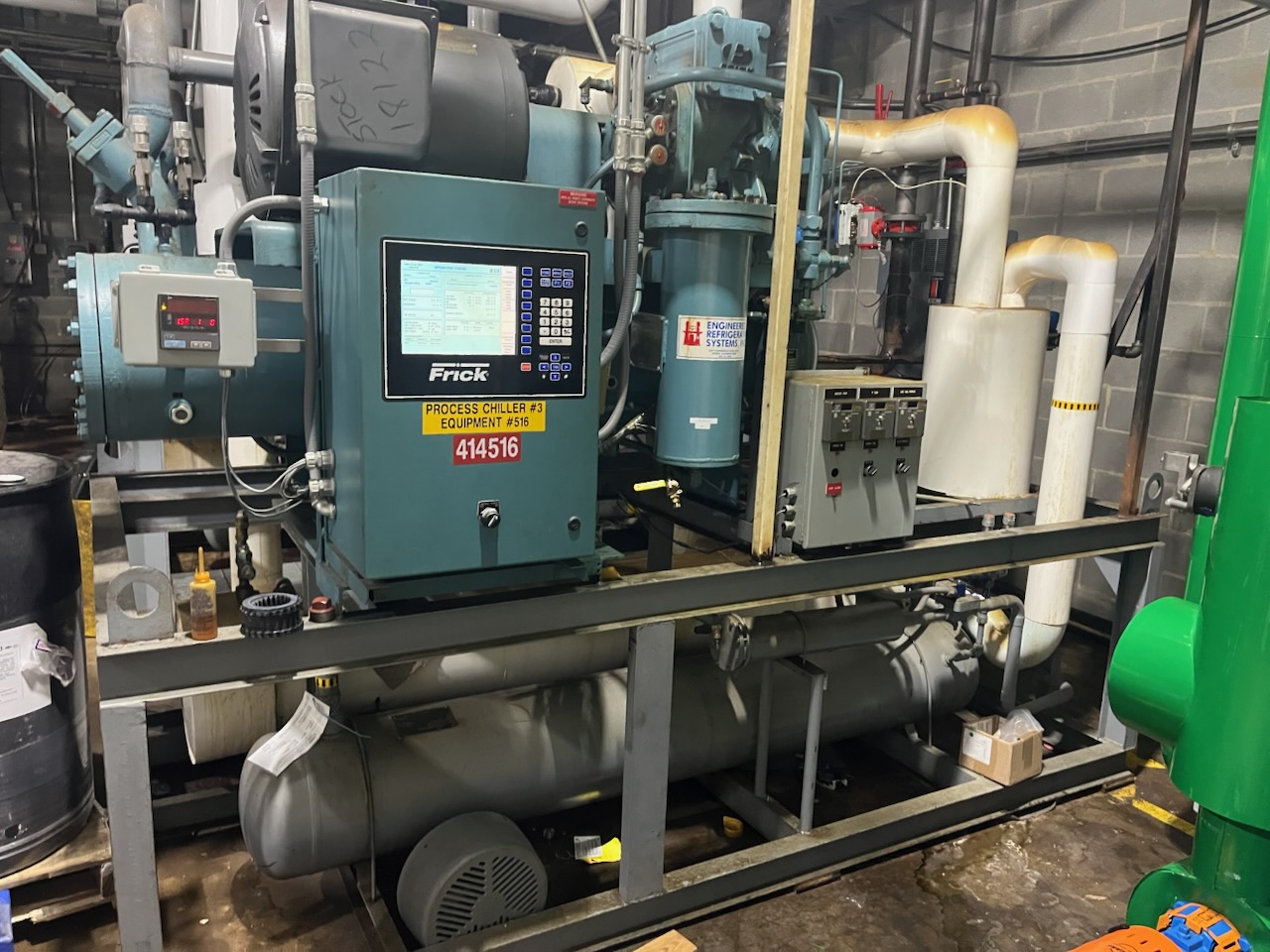 Frick Freon Screw Compressor Package: Item# C54135