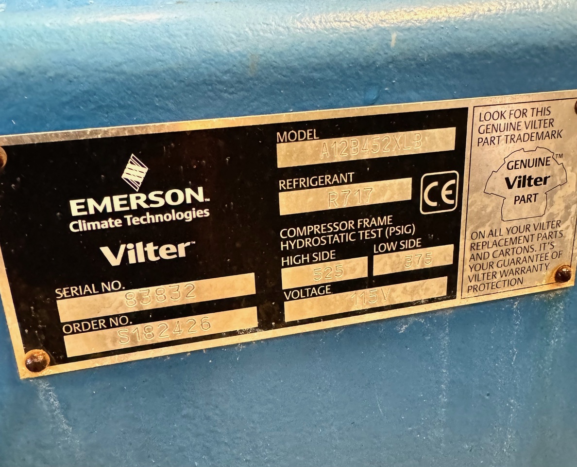 Vilter 452 XL Ammonia Reciprocating compressor Skid Item#: C91360 - Image 5