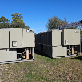 Trane 125  Air cooled chillers:  Model: RTAA 125 on R22: Item# CH32396