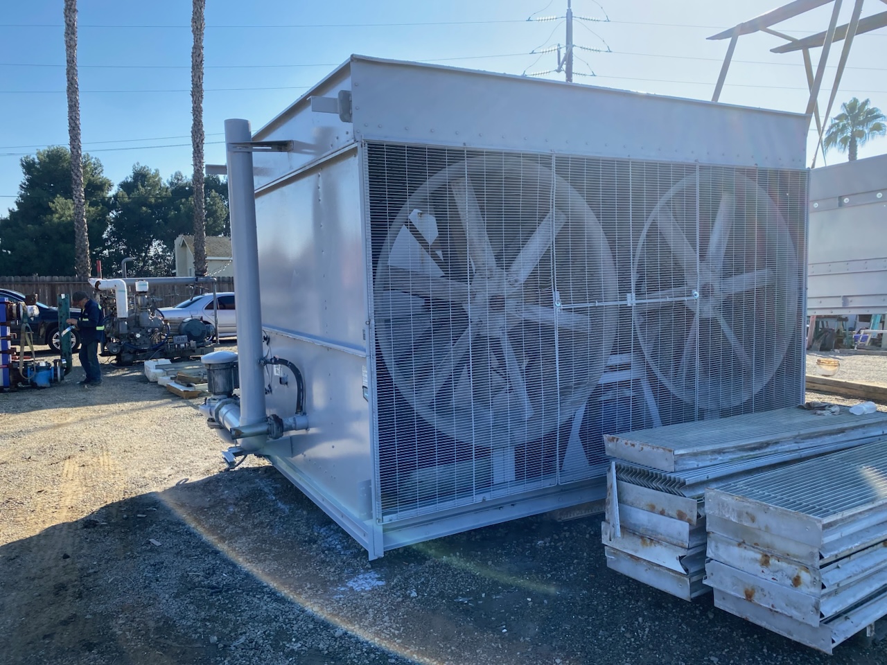 Evapco 415 Ton ammonia Evaporative Condenser: Item#: CT84101