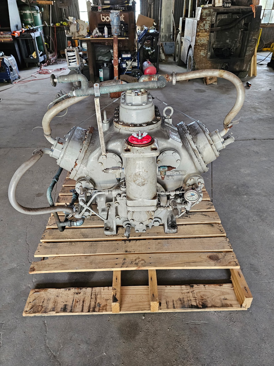 Mycom Reciprocating Compressor: Model N6WA Ammonia: Item#: C42494